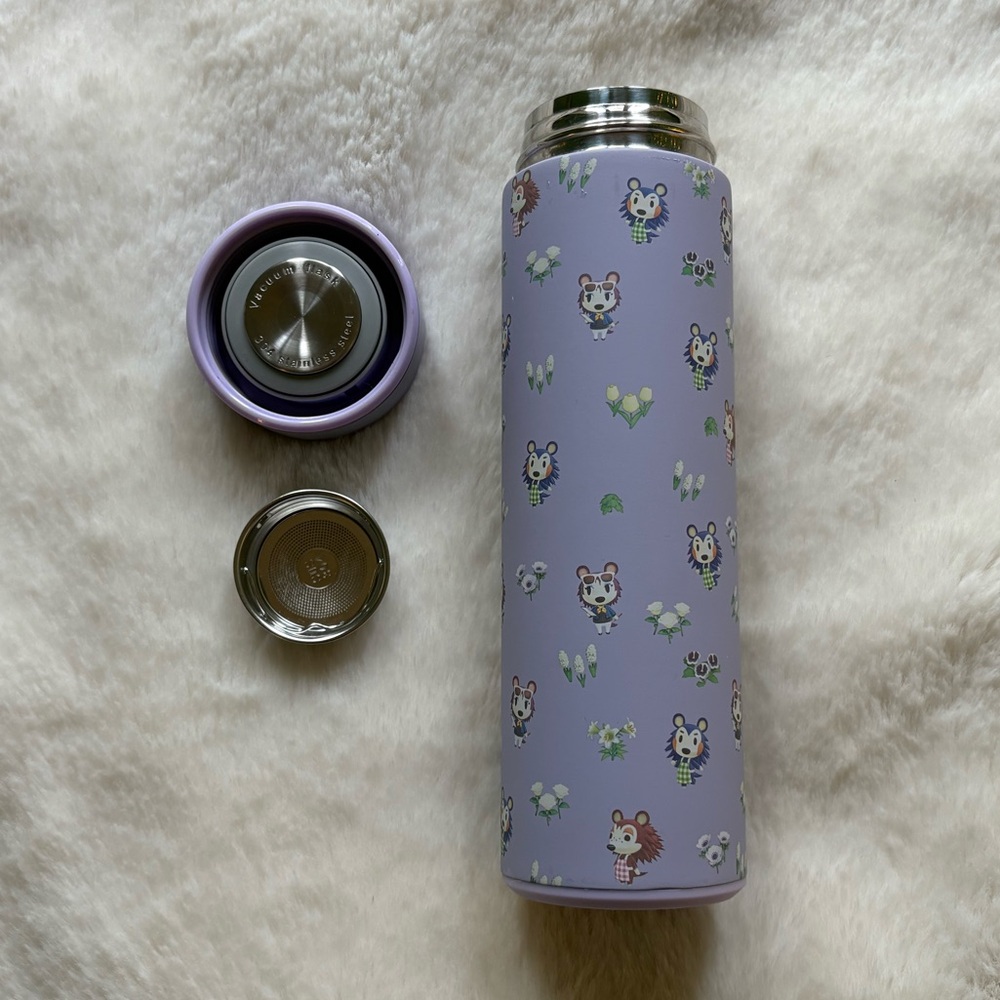 ACNH Able Sisters Stainless Steel Water Bottle
